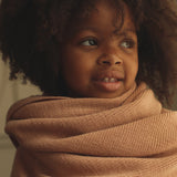 Merino Wool Felix Swaddle/Baby Blanket - Rose