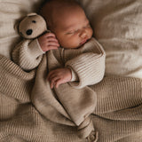 Merino Wool Tokki Teddy Comforter - Sand