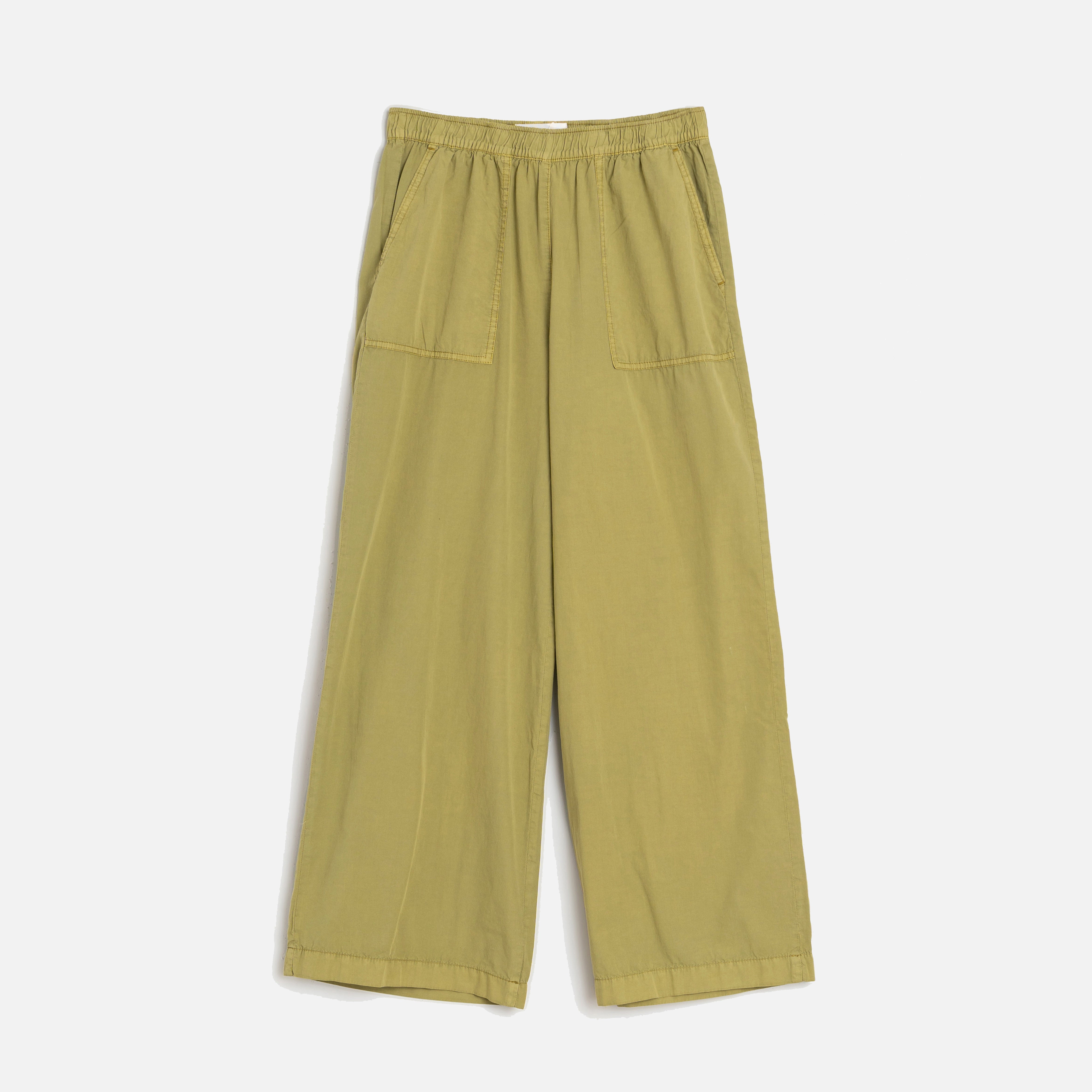 Women's Cotton Poplin Lightweight Trousers - Manzana – MamaOwl