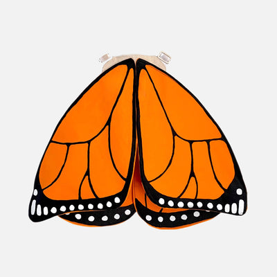 Cotton Monarch Butterfly Wings - Orange