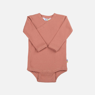 Baby & Kids Cotton Rib LS Body - Blush