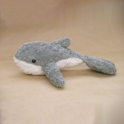 Cotton & Wool Small Whale - Grey