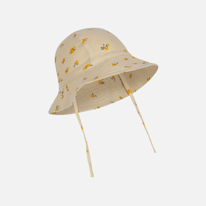 Baby & Kids Cotton Coco Sun Hat - Bonderose Soleil