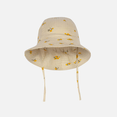 Baby & Kids Cotton Coco Sun Hat - Bonderose Soleil