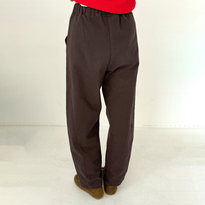 Women's Cotton Arc Pants - Umber