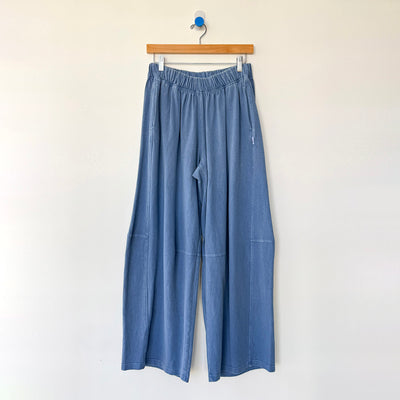 Women's Cotton Bare Pants - Cornflower