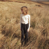 Linden Baby & Kids Trousers - Linen - Black