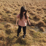 Elowan Baby & Kids Top - Linen - Peony