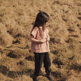 Elowan Baby & Kids Top - Linen - Peony