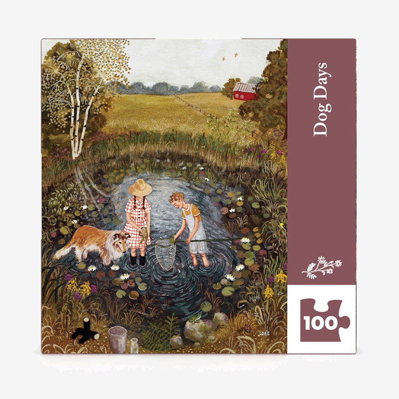 Dog Days Mini Puzzle - 100 Pieces