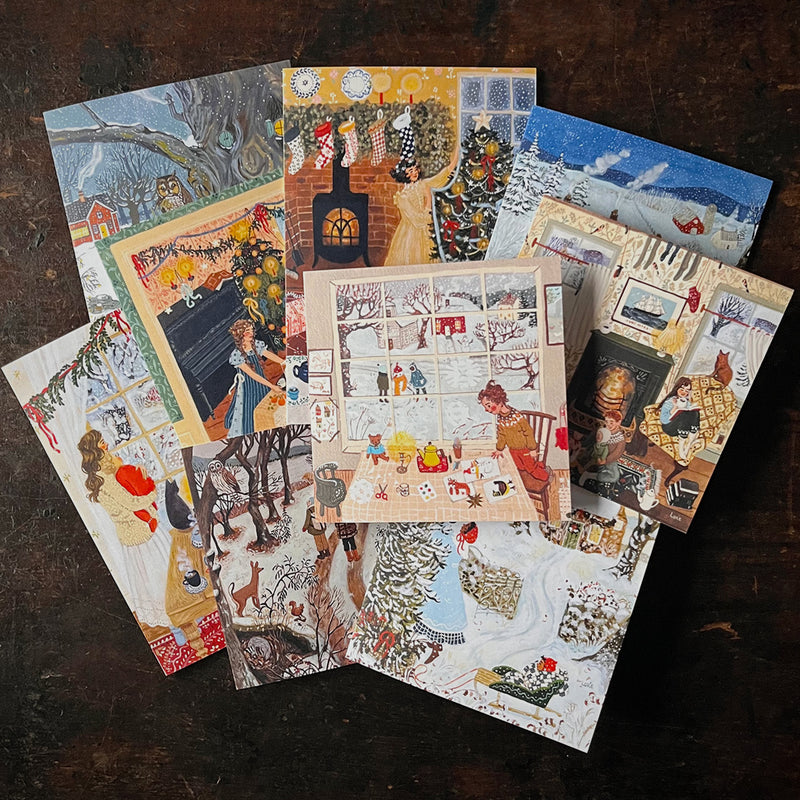 Greeting Cards Illustrated by Loré Pemberton  - Winter -  More Options