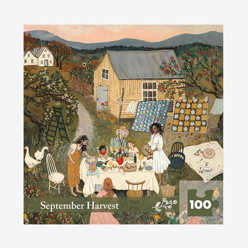 September Harvest Mini Puzzle - 100 Pieces
