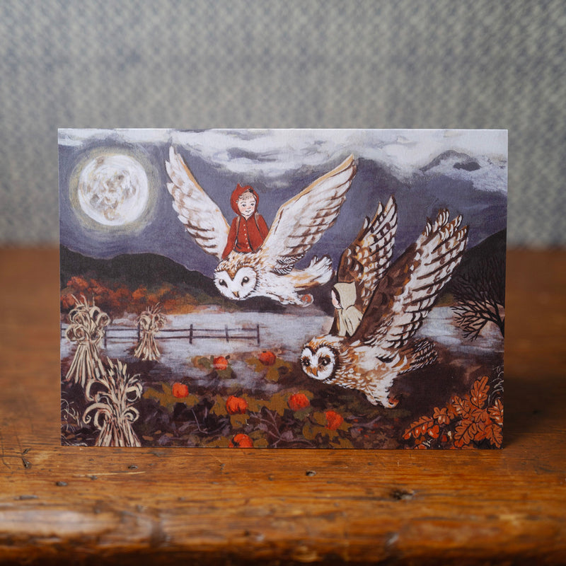 Greeting Card - Harvest Moon