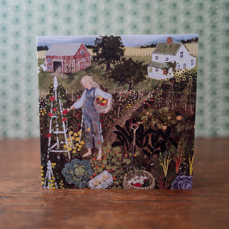 Greeting Card - Market Garden