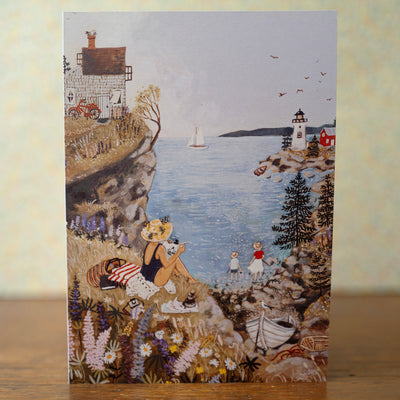 Greeting Card - Sea Cottage