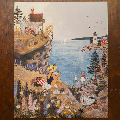 Giclée Art Print - Sea Cottage