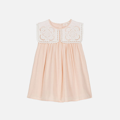 Cotton/Linen Warie Dress - Blush