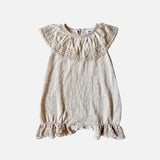 Baby & Kids Linen Liliwen Romper - Mineral