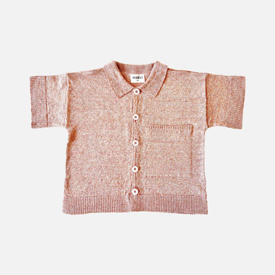 Linen Morio Shirt - Rhodonite