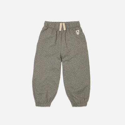 Cotton Balloon Pant - Grey Melange