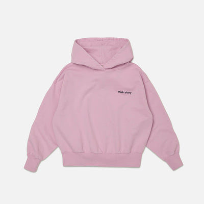 Cotton Hooded Sweat - Pink Lavender