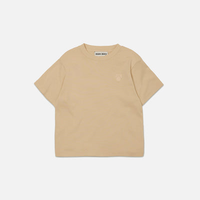 Cotton Regular Tee - Bleached Sand