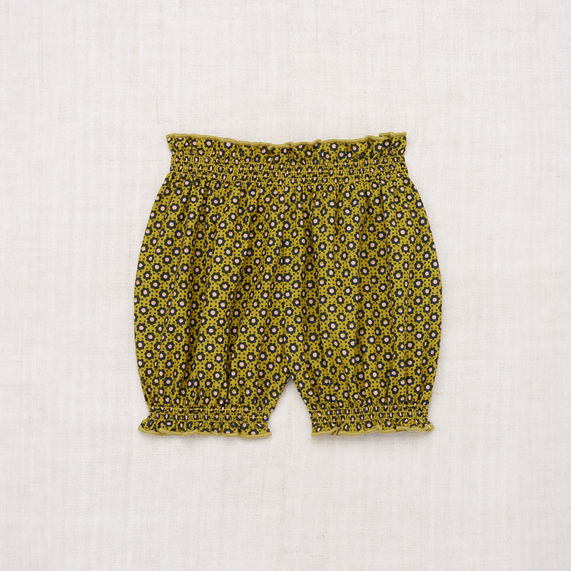 Cotton Bloomers - Pistachio Flower Dot