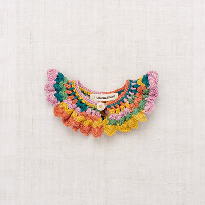 Hand Crochet Joya Collar - Spring Mosaic