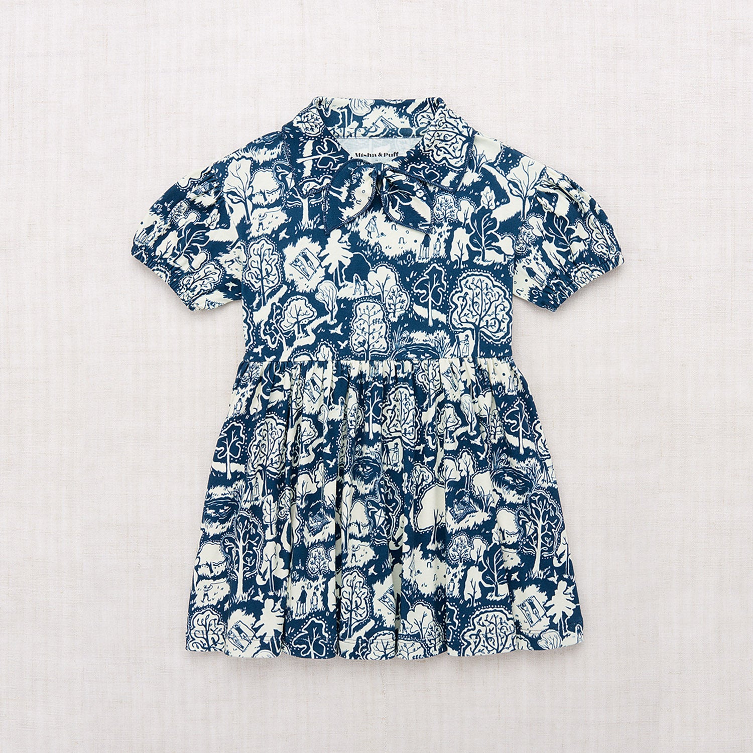 Kids Pima Cotton Junior Scout Dress - Celestial Esplanade – MamaOwl