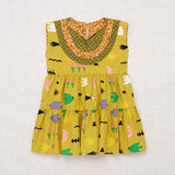 Cotton Ruthie Dress - Pistachio Bird Party