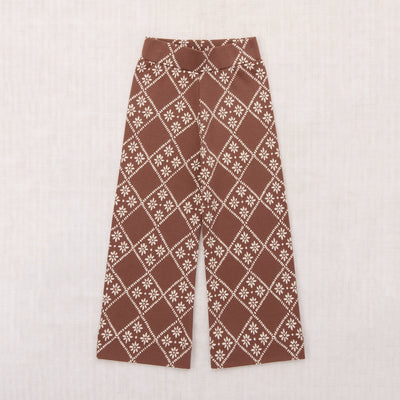 Kids Pima Cotton A-Pant - Cola Flora Tierra