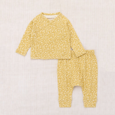 Baby Pima Cotton Wrap Set - Root Bunny Meadow