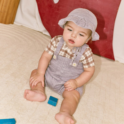 Baby Pima Cotton Starling Sunhat - Mist