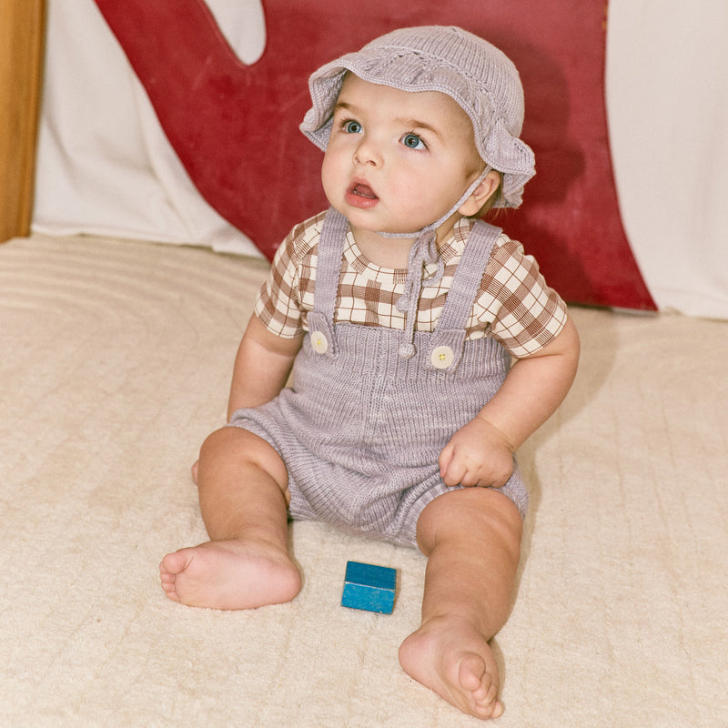 Baby Pima Cotton Starling Sunhat - Mist