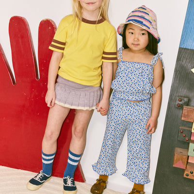 Kids Pima Cotton Sydney Top - Blue Ribbon Lisse Fields