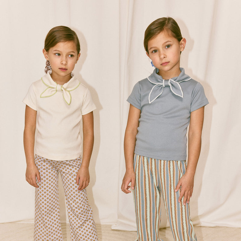 Kids Pima Cotton Scout Tee - Marzipan