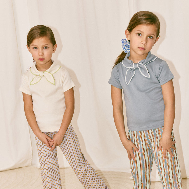 Kids Pima Cotton Scout Tee - Marzipan