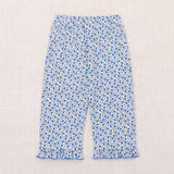 Kids Pima Cotton Ruffle Peddle Pusher - Blue Ribbon Lisse Fields