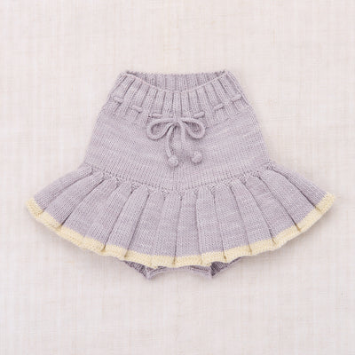 Kids Pima Cotton Skating Pond Skirt - Mist