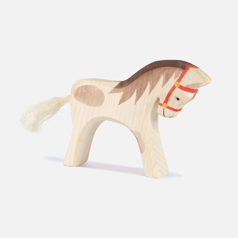 Handcrafted Wooden Horse for Rider