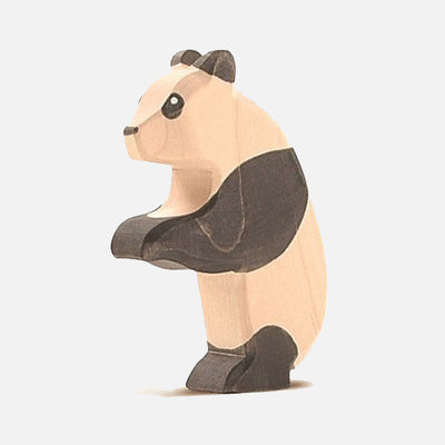 Handcrafted Wooden Standing Panda