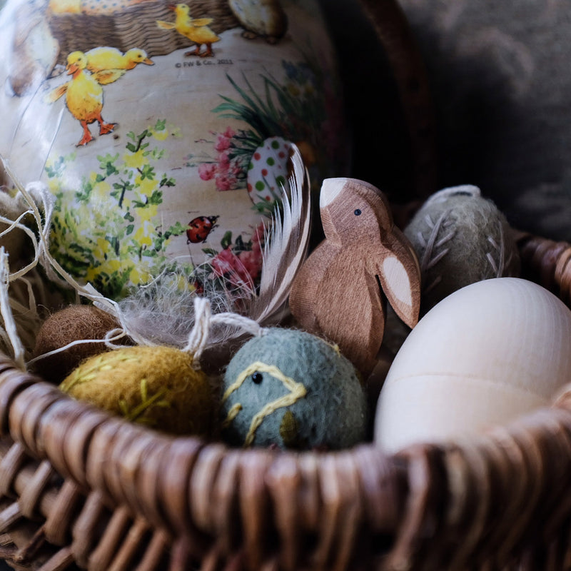 Paper Mache Large Easter Egg - Beatrix Potter - More Options