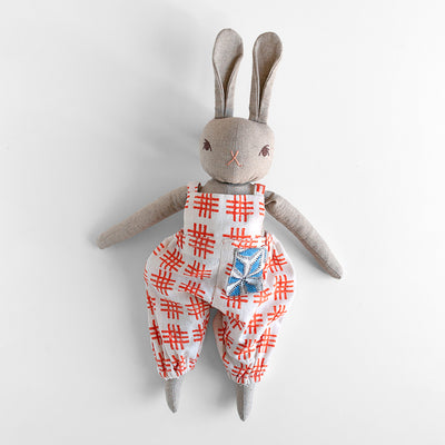 Handmade Cotton Medium Rabbit - Sam