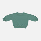 Kids Cotton Jojoba Sweatshirt - Deep Grass Green