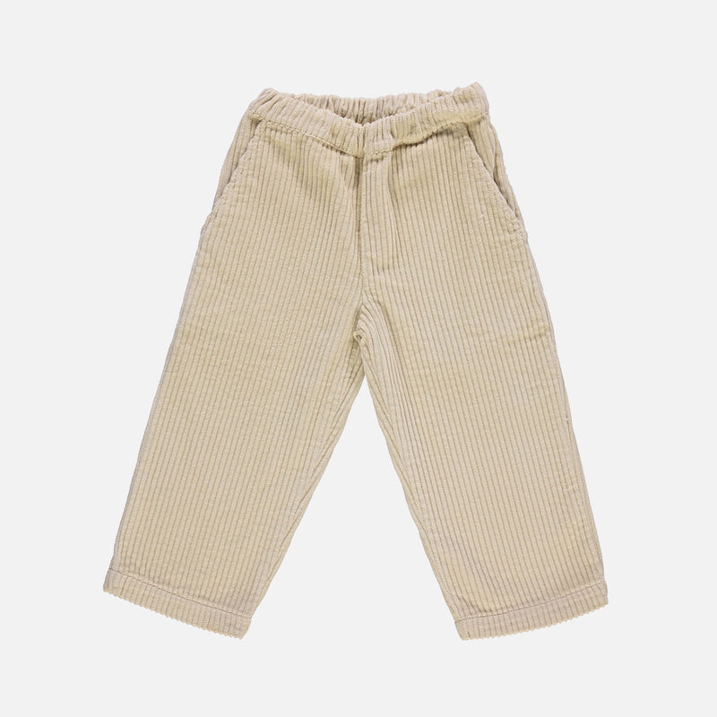 Cotton Corduroy Pomelos Trousers - Biscotti