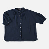 Women's Cotton Neotine Blouse - Midnight Navy