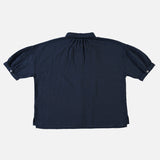 Women's Cotton Neotine Blouse - Midnight Navy