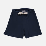 Women's Cotton Rib Hortensia Shorts - Midnight Navy