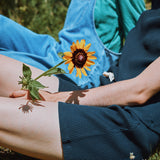 Women's Cotton Rib Hortensia Shorts - Midnight Navy