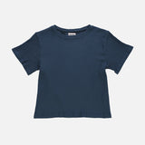 Women's Cotton Rib Orgeat T-Shirt - Midnight Navy